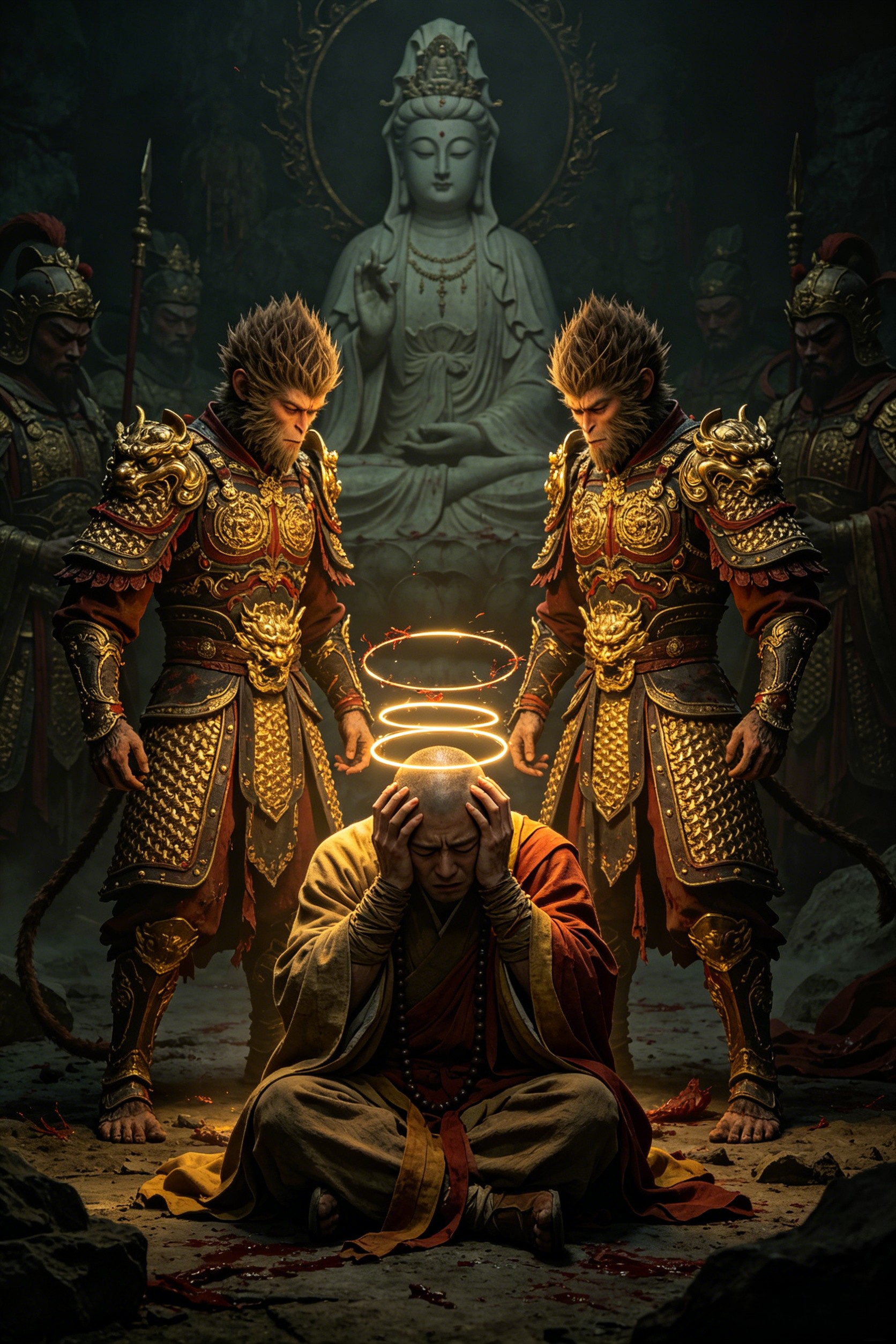 Two identical Sun Wukongs — Tang Sanzang's crisis of identity